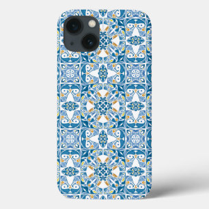 iPhone 13 Case Motif portugais de tuile
