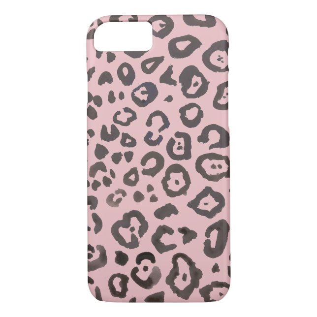Coques Case-Mate iPhone Motif Poster de animal Empreinte de léopard (Dos)