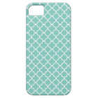 Motif Quatrefoil Aqua Mint