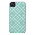 Motif Quatrefoil Aqua Mint
