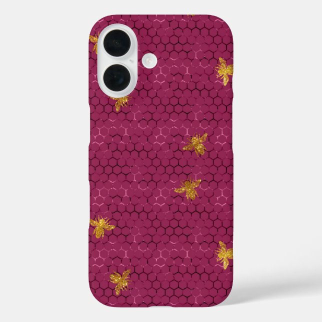 Coques Case-Mate iPhone Motif Queen Bee (Verso)