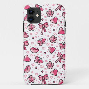 Coque iPhone 11 motif romantique
