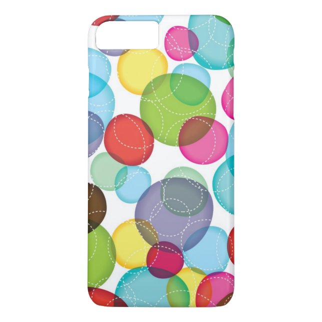 Coques Case-Mate iPhone Motif rond 2 d'enfants de bulles (Dos)