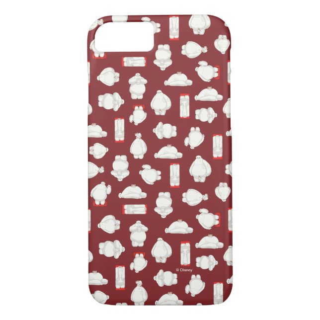 Coques Case-Mate iPhone Motif rouge de Baymax et Mochi (Dos)