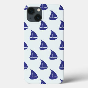 Case-Mate iPhone Case Motif Royal Blue Sailboat