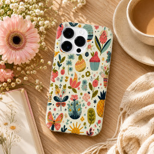 Coque Pour Pour iPhone 14 Pro Max motif ruban et cerise