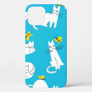 Case-Mate iPhone Case Motif sans couture avec des chats drôles jouant av