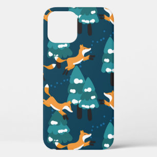 Case-Mate iPhone Case Motif sans couture avec différents mignons renards