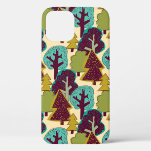 Case-Mate iPhone Case Motif sans couture de la couleur de la forêt. Pays