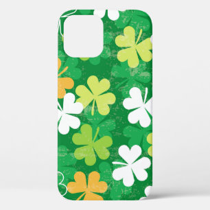 Case-Mate iPhone Case Motif sans couture de nuages épars et shamrock