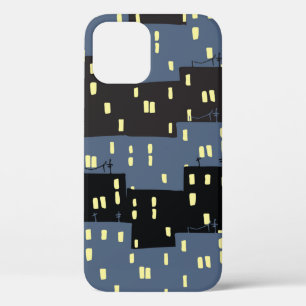 Case-Mate iPhone Case Motif sans Seanless avec une ville la nuit.