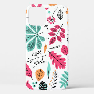 Case-Mate iPhone Case Motif sans soudure à l'automne avec feuille, feuil