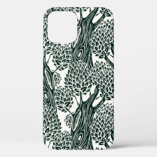 Case-Mate iPhone Case  motif sans soudure avec vieux feuillus. Styliz