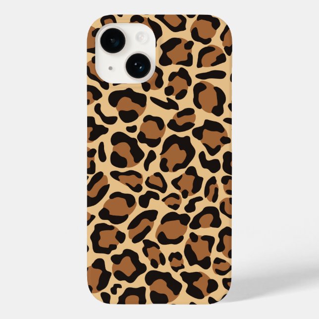 Coques Case-Mate iPhone Motif sans voile Leopard (Verso)