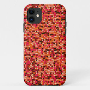 Case-Mate iPhone Case Motif scandinave abstrait vêtu à l'ombre rouge