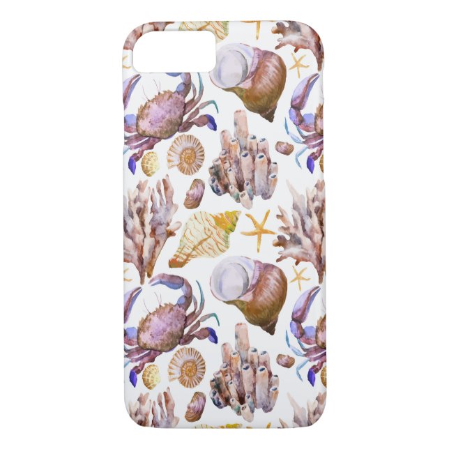 Coques Case-Mate iPhone Motif Sea Life 4 (Dos)