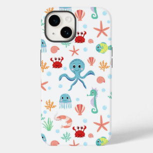 Coque Pour iPhone 14 Motif Sea World