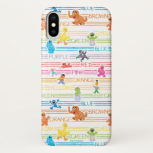 Case-Mate iPhone Case Motif Sesame Pals couleur arc-en-ciel