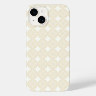 Coque Pour iPhone 14 Motif shippo beige
