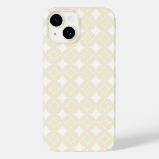 Coques Case-Mate iPhone Motif shippo beige (Verso)