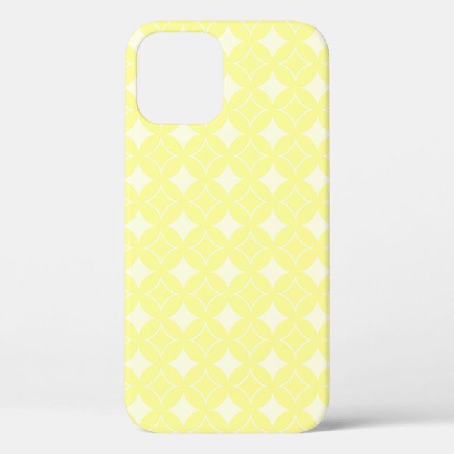 Coques Case-Mate iPhone Motif shippo jaune citron (Verso)
