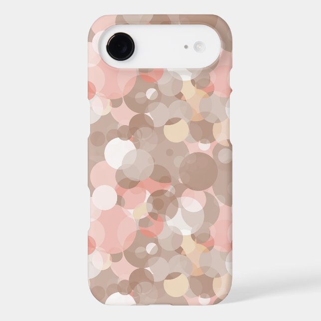 Coques Case-Mate iPhone Motif simple - cercles (Verso)