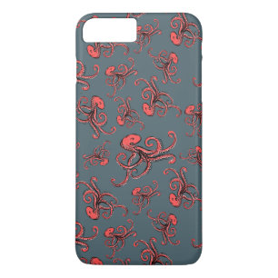 Coque iPhone 7 Plus Motif sournois de poulpe