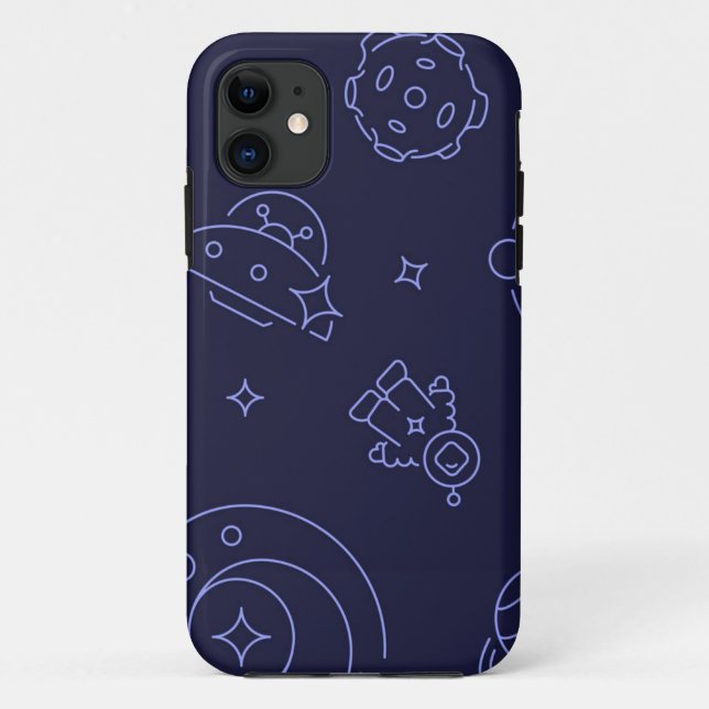 Coques Case-Mate iPhone Motif spatial (Dos)