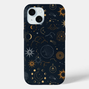 Coque Pour iPhone 15 Motif Stars & Planètes