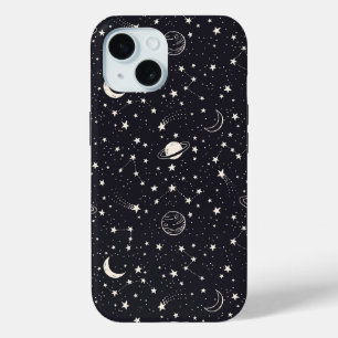 Coque Pour iPhone 15 Motif Stars & Planètes