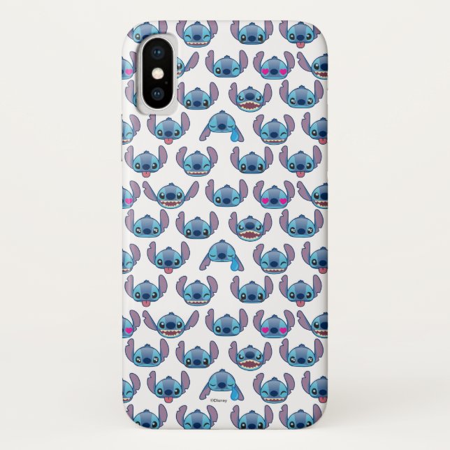 Coques Case-Mate iPhone Motif Stitch Emoji (Dos)