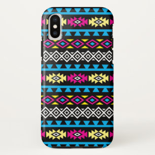 Case-Mate iPhone Case Motif stylisé II CMYBW d'Aztèque grand