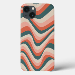 Case-Mate iPhone Case Motif Super à bande colorée rétro