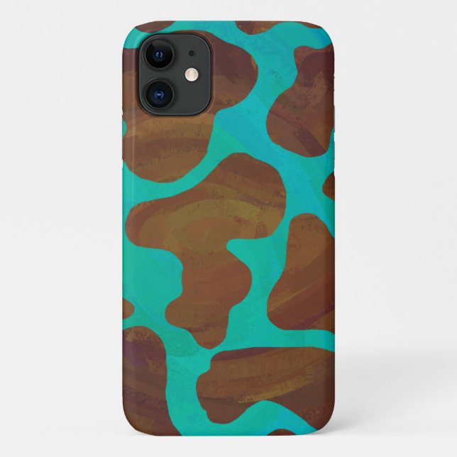 Coques Case-Mate iPhone Motif tacheté de vache (Dos)