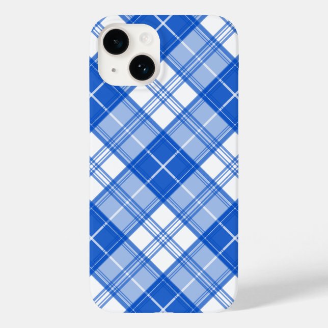 Coques Case-Mate iPhone Motif tatan bleu foncé yxm0uat9 diagonale (Verso)