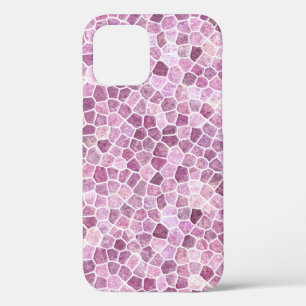 Case-Mate iPhone Case Motif Terrazzo Patchwork Pavé Rose Pâle