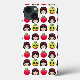 Etui iPhone 13 Motif terrestre Emoji Blanche Neige