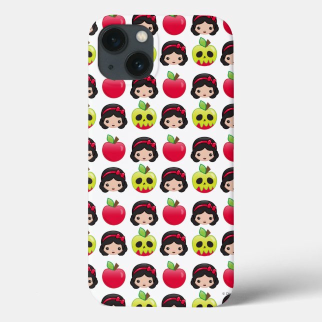 Coques Case-Mate iPhone Motif terrestre Emoji Blanche Neige (Verso)