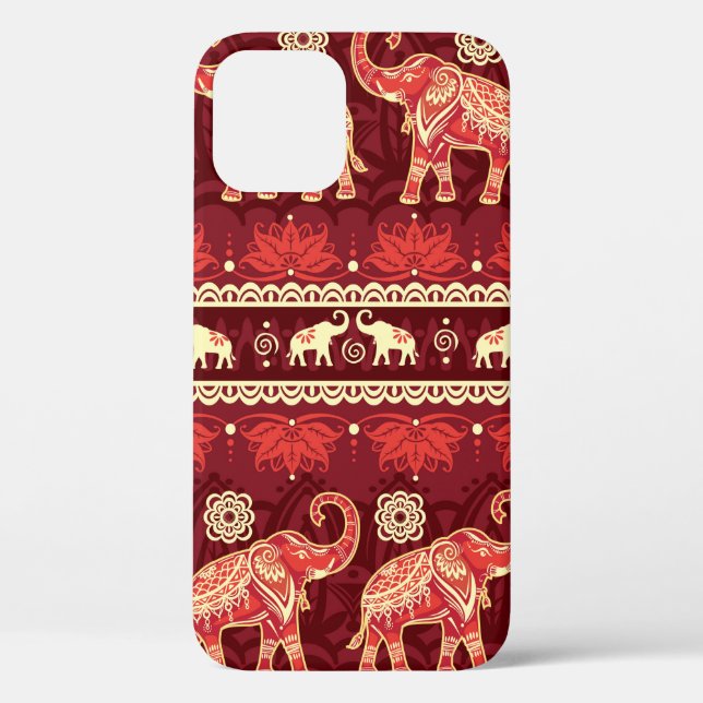 Coques Case-Mate iPhone Motif transparent avec éléphants  (Verso)