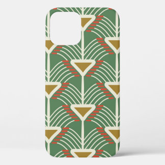 Case-Mate iPhone Case motif transparent vert avec lignes et géométrie sh