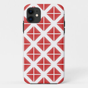 Coques Pour iPhone Motif triangle rouge tendance