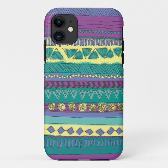 Coques Case-Mate iPhone Motif tribal aztèque (Dos)