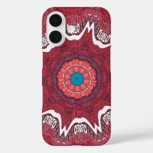 Coque Pour iPhone 16 Motif tribal de l'ethnie Sindh.jpg