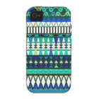 Motif tribal de turquoise