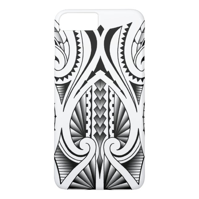 Coques Case-Mate iPhone Motif tribal maori/polynésien de tatouage (Dos)