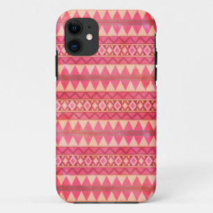 Etui iPhone Case-Mate Motif tribal rose élégant de triangle