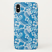 Motif tropical de ketmie