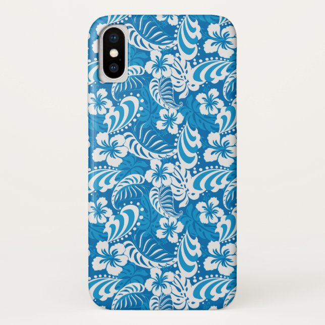 Coques Case-Mate iPhone Motif tropical de ketmie (Dos)