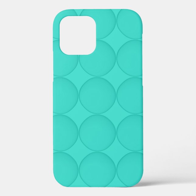 Coques Case-Mate iPhone Motif turquoise (Verso)