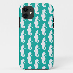 Etui iPhone Case-Mate Motif turquoise 1 d'hippocampe